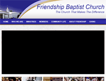 Tablet Screenshot of friendship-toledo.org